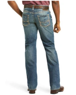 Ariat Men's M5 Low Rise Straight Leg Jeans -Men Western Cowboy 010C80 GR P2