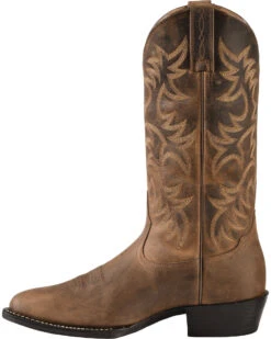 Ariat Men's Heritage Western Performance Boots - Medium Toe 9 Ariat Men's Heritage Western Performance Boots - Medium Toe -Men Western Cowboy 030042 B1 LT