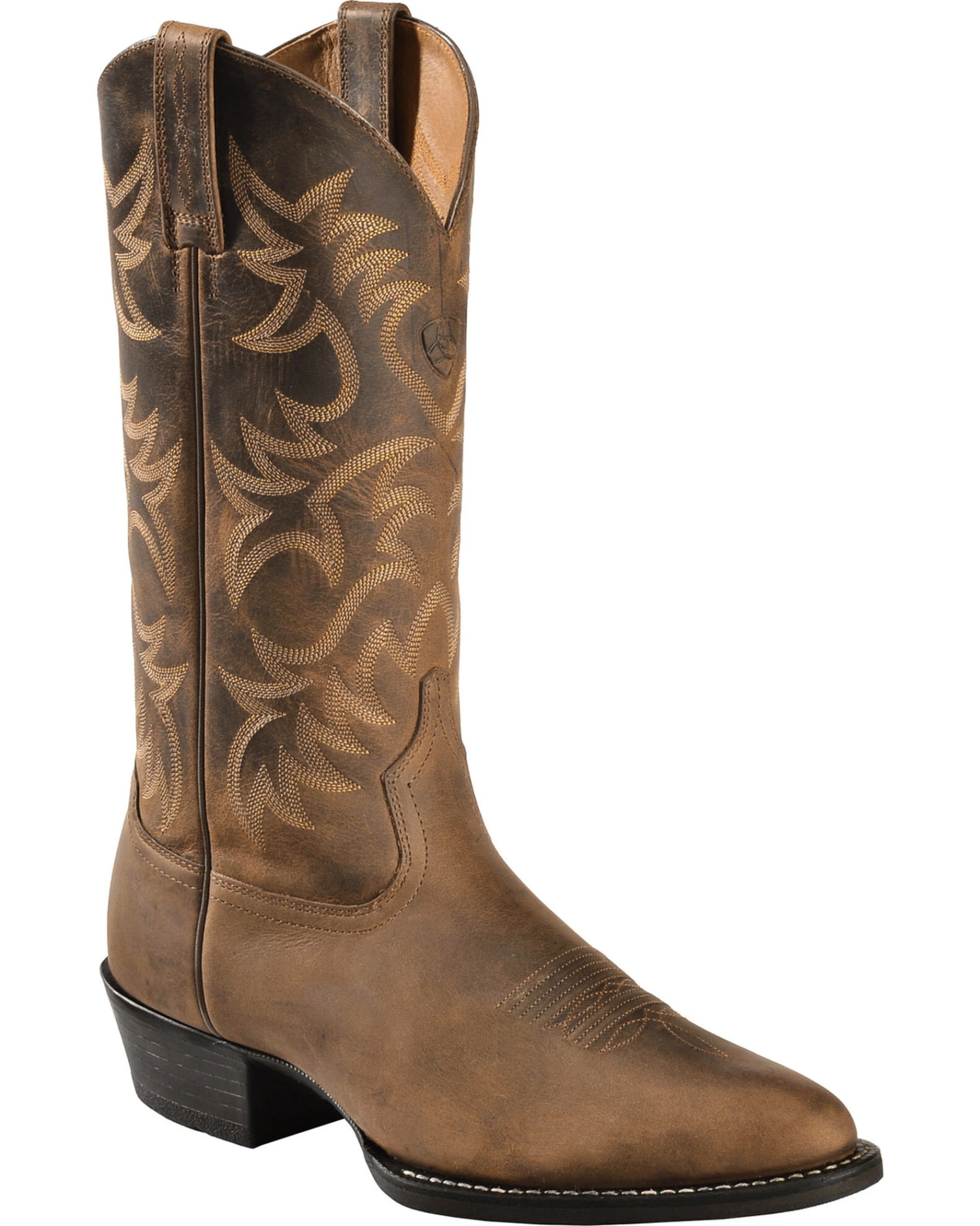 Ariat Men's Heritage Western Performance Boots - Medium Toe 1 Ariat Men's Heritage Western Performance Boots - Medium Toe