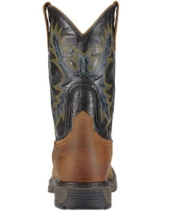 Ariat Men's Workhog H2O Waterproof Steel Toe Western Work Boots -Men Western Cowboy 030432 7181 P3