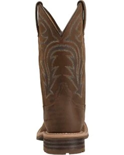 Ariat Hybrid Rancher Waterproof Pull On Work Boots - Square Toe -Men Western Cowboy 030692 41 D2