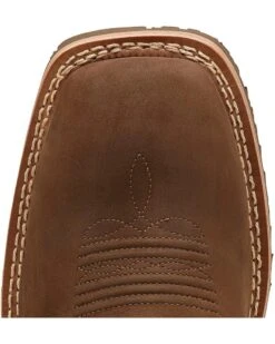 Ariat Hybrid Rancher Waterproof Pull On Work Boots - Square Toe -Men Western Cowboy 030692 41 D3