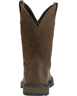 Ariat Men's Groundbreaker Pull On Work Boots - Steel Toe -Men Western Cowboy 030733 41 D3
