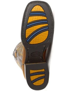 Ferrini Men's Maverick Western Boots - Broad Square Toe -Men Western Cowboy 036T45 41 P6