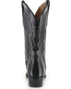El Dorado Men's Handmade Vanquished Calf Western Boots - Square Toe -Men Western Cowboy 036V33 89 BK