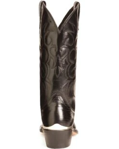 Laredo Men's Lizard Print Western Boots - Pointed Toe -Men Western Cowboy 038173 89 BK