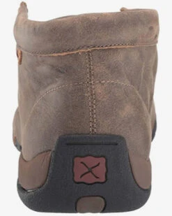 Twisted X Bomber Leather Lace-Up Driving Moccasins -Men Western Cowboy 038680 7054 P4