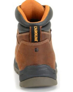 Carolina Men's 6" Waterproof Work Boots - Broad Toe 13 Carolina Men's 6" Waterproof Work Boots - Broad Toe -Men Western Cowboy 0502T4 41 BK