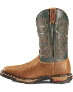 Rocky Men's Waterproof Long Range Western Boots -Men Western Cowboy 050C27 41 LT