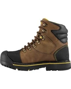 Keen Men's Milwaukee Mid Waterproof Boots - Steel Toe -Men Western Cowboy 050P88 B8 LT