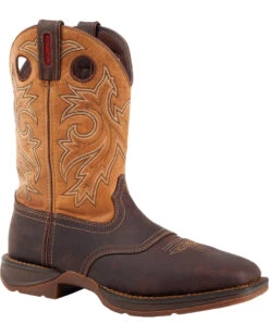 Rebel By Durango Men's Waterproof Steel Toe Western Work Boots