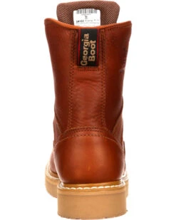 Georgia Boot Georgia Men's 8" Steel Toe Work Boots -Men Western Cowboy 050R27 41 BK