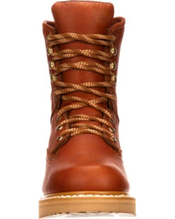 Georgia Boot Georgia Men's 8" Steel Toe Work Boots -Men Western Cowboy 050R27 41 FT