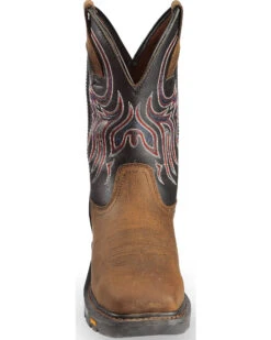 Justin Men's Tanker Western Work Boots - Steel Toe -Men Western Cowboy 050V74 JJ FT