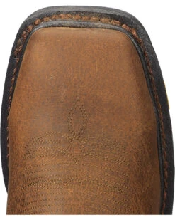 Justin Men's Tanker Western Work Boots - Steel Toe -Men Western Cowboy 050V74 JJ TP