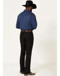 Wrangler Men's Wrancher Dress Jeans -Men Western Cowboy 070014 89 P3