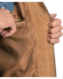 Scully Men's Boar Suede Fringe Jacket -Men Western Cowboy 082801 N4 D3