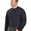 Ariat Men's FR Workwear Crew Long Sleeve Work T-Shirt - Big & Tall