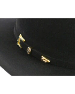 Cody James Men's 10X Black Fur Felt Cowboy Hat 10 Cody James Men's 10X Black Fur Felt Cowboy Hat -Men Western Cowboy 096R12 89 D3