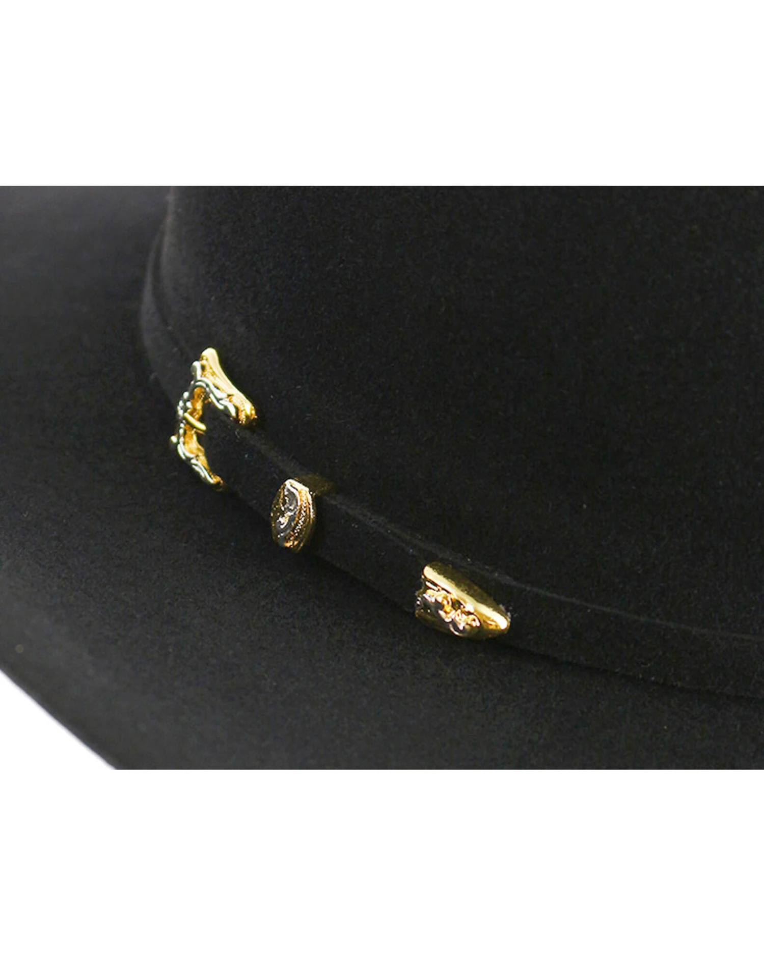 Cody James Men's 10X Black Fur Felt Cowboy Hat 5 Cody James Men's 10X Black Fur Felt Cowboy Hat - Image 5