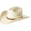 Justin Men's Braided Hat Band Straw Hat