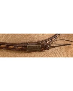 Larry Mahan 30X Lawton Palm Straw Cowboy Hat -Men Western Cowboy 099C01 22 D1