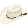 Twister Bangora Straw Cowboy Hat With Braided Band