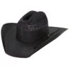 Justin Men's 20X Cutter Black Straw Cowboy Hat