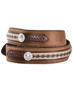 Tony Lama Duke Leather Belt -Men Western Cowboy 120H37 7181 P2
