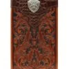Ariat Men's Rodeo Bi-Fold Tooled Leather Wallet