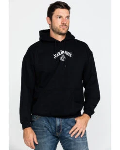 Jack Daniel's Men's Logo Hooded Sweatshirt 