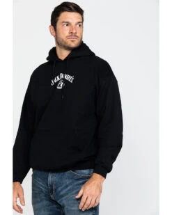 Jack Daniel's Men's Logo Hooded Sweatshirt  -Men Western Cowboy 2000165947 001 P3
