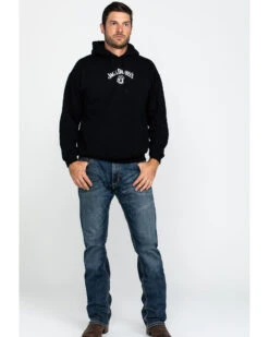 Jack Daniel's Men's Logo Hooded Sweatshirt  -Men Western Cowboy 2000165947 001 P6