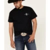 Cowboy Up Men's I Bleed Red White & Blue Short Sleeve Graphic T-Shirt 