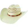 Bailey Men's Spradley Bangora Straw Cowboy Hat