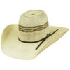 Ariat Men's Multi Tonal Straw Flat Western Hat 