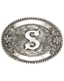 Cody James Men's Initial S Belt Buckle