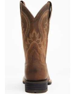 Ariat Men's Distressed Hybrid Rancher Western Performance Boots - Broad Square Toe -Men Western Cowboy 2000233948 200 P5