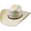 Justin Men's Hutson Bent Rail Straw Cowboy Hat 