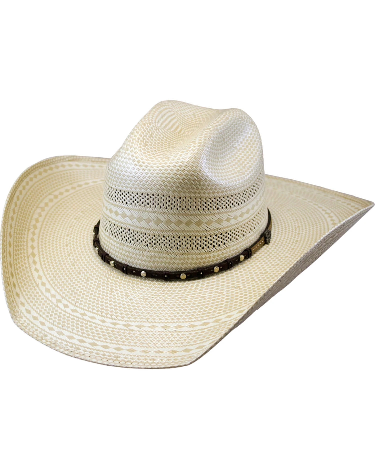 Justin Men's Hutson Bent Rail Straw Cowboy Hat 1 Justin Men's Hutson Bent Rail Straw Cowboy Hat
