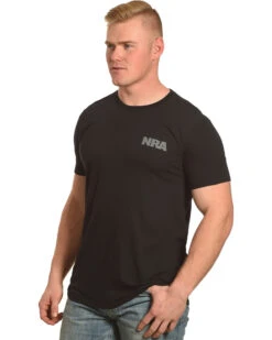 NRA Men's Tactical Flag Short Sleeve Graphic T-Shirt -Men Western Cowboy 2000238065 001 P2
