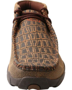 Twisted X Men's Caiman Print Driving Mocs - Moc Toe -Men Western Cowboy 2000240922 200 FT