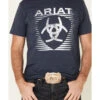 Ariat Men's Heather Shade Logo Short Sleeve Graphic T-Shirt 