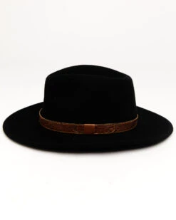 Cody James Men's Brown Leather Embossed Band Western Felt Hat -Men Western Cowboy 2000274015 001 P3