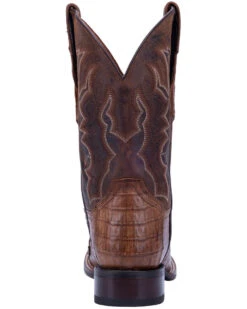 Dan Post Men's Kingsly Caiman Western Boots - Broad Square Toe -Men Western Cowboy 2000276157 240 P4