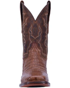 Dan Post Men's Kingsly Caiman Western Boots - Broad Square Toe -Men Western Cowboy 2000276157 240 P5
