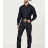 Kimes Ranch Men's Raw James Low Straight Bootcut Jeans 