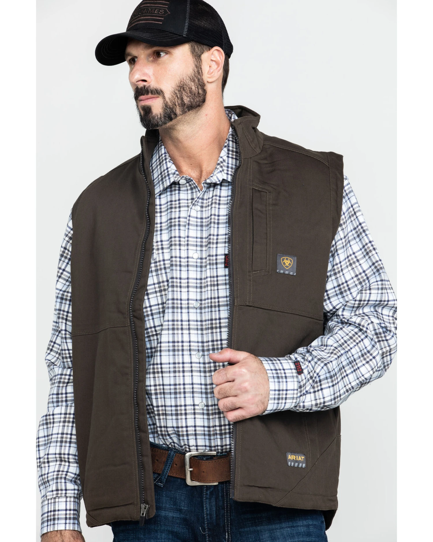 Ariat Men's Rebar Duracanvas Work Vest - Big & Tall 1 Ariat Men's Rebar Duracanvas Work Vest - Big & Tall