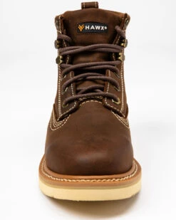 Hawx Men's 6" Lacer Work Boots - Soft Toe 10 Hawx Men's 6" Lacer Work Boots - Soft Toe -Men Western Cowboy 2000282357 200 P4