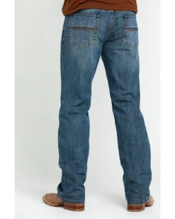 Cody James Men's Bozeman Medium Wash Stretch Slim Bootcut Jeans 